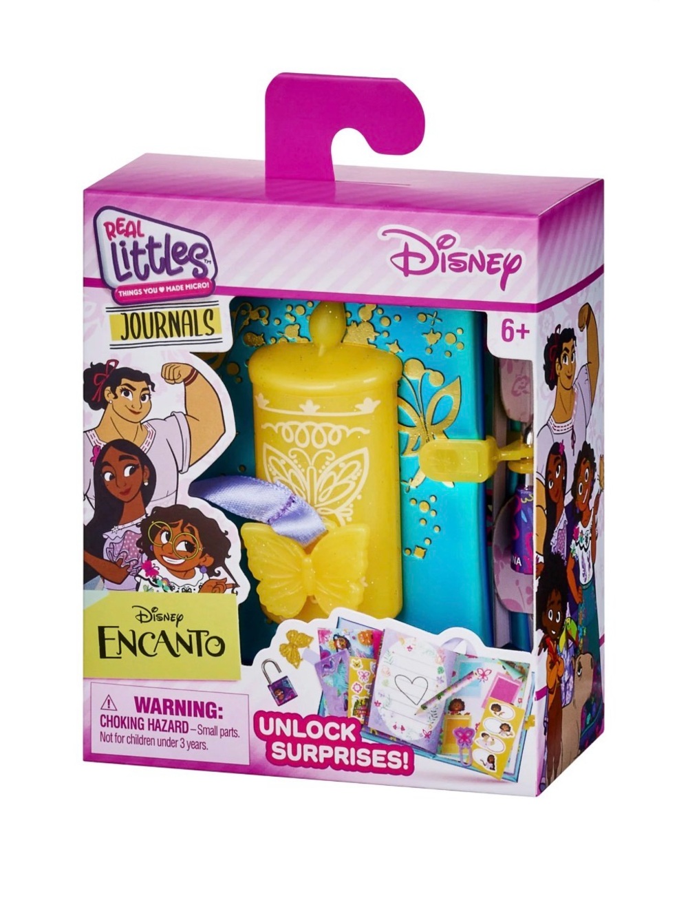 Disney Encanto Real Littles Butterfly Lock Mini Journal Surprises 50 Pages NEW